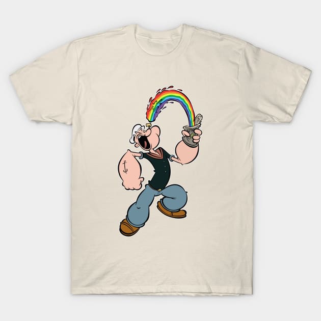 Taste the Rainbow (outlined) T-Shirt by westinchurch